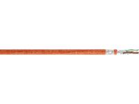 Faber Kabel 101043 Netwerkkabel CAT 7 S/FTP 4 x 2 x 0.25 mm² Oranje 200 m