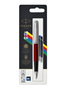 Parker 2096872 vulpen Rood, Roestvrijstaal 1 stuk(s)