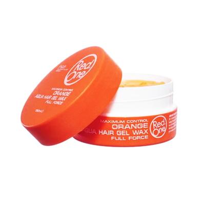 Red One Haar Styling Wax - 150 ml. - Oranje - Aqua Hair Gel Wax Red One Haar Styling Wax - 150 ml. - Oranje - Aqua Hair Gel Wax