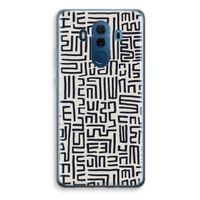 Moroccan Print: Huawei Mate 10 Pro Transparant Hoesje