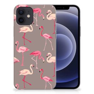 iPhone 12 | 12 Pro (6.1") TPU Hoesje Flamingo