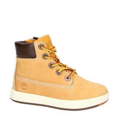 Timberland David Square nubuck veterboots geel