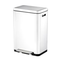 EKO X-Cube Pedaalemmer 2x20L Wit