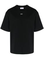 Off-White t-shirt en coton à imprimé Arrow - Noir