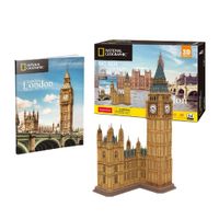 Cubic Fun National Geographic 3D Puzzel Big Ben 94 Stukjes - thumbnail