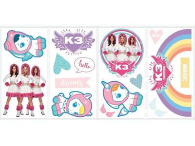 Studio 100 Muurstickers K3 Dromen 16 Stickers