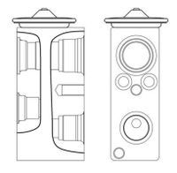 Expansieventiel, airconditioning AVE3000S - thumbnail