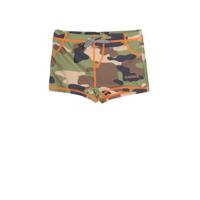 Claesen's zwemboxer met camouflageprint groen/bruin/beige