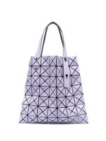 Bao Bao Issey Miyake sac cabas bicolore à motif géométrique - Bleu