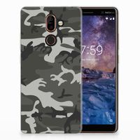 Nokia 7 Plus TPU bumper Army Light