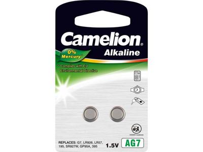 Camelion AG7 LR57 Knoopcel Alkaline 1.5 V 45 mAh 2 stuk(s)