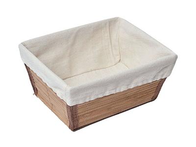 Mooie Rechthoekig Bamboe Mandje - Chique uitstraling voor de ontbijttafel - Broodmandje - Bamboe - Met Linnen Binnenzak - 21x16x11cm Mooie Rechthoekig Bamboe Mandje - Chique uitstraling voor de ontbijttafel - Broodmandje - Bamboe - Met Linnen Binnenzak - 21x16x11cm