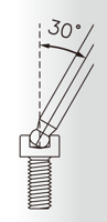 IceToolz TwinHead Wrench 7M60 6 mm inbussleutels - thumbnail