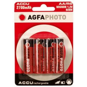 AgfaPhoto NiMh Mignon 2700 mAh Oplaadbare batterij Nikkel-Metaalhydride (NiMH)