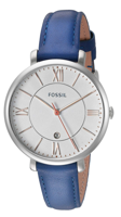 Horlogeband Fossil ES3986 Leder Blauw 14mm - thumbnail