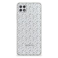 Samsung Galaxy A22 5G TPU bumper Stripes Dots