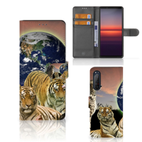 Sony Xperia 5II Telefoonhoesje met Pasjes Roofdieren