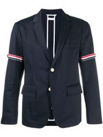 Thom Browne veste à rubans en grso-grain - Bleu - thumbnail