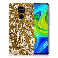 Siliconen Hoesje Xiaomi Redmi Note9 Barok Goud - thumbnail