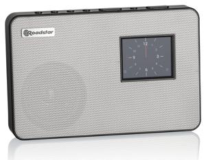 Roadstar HRA-590D+/SL radio Klok Analoog & digitaal Zwart, Zilver