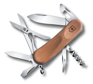 Victorinox Evolution 2.3901.63 Zwitsers zakmes Aantal functies 12 Hout