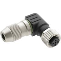 Harting 21 01 140 5091 Sensor/actuator connector, niet geassembleerd M12 Aantal polen: 4 Bus, haaks 1 stuk(s)