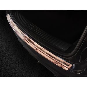 RVS Bumper beschermer passend voor 'Deluxe' Porsche Cayenne III 2017- 'Performance' 'Brushed' Ko AV244096