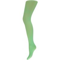 Fluor groene dames panty 60 denier