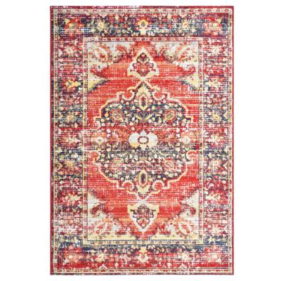 vidaXL Vloerkleed 120x170 cm PP rood