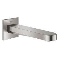 GROHE Plus baduitloop wand 16,8 cm, supersteel - thumbnail