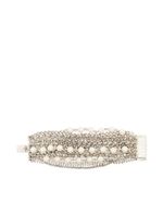 Gianfranco Ferré Pre-Owned bracelet multi-rangs en perles artificielles (années 1990) - Argent