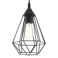 Eglo Hanglamp Tarbes 17cm zwart 94187