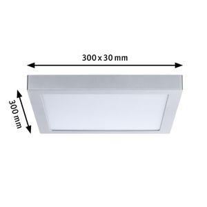 Paulmann Abia 70982 LED-paneel 22 W Warmwit Chroom (mat)