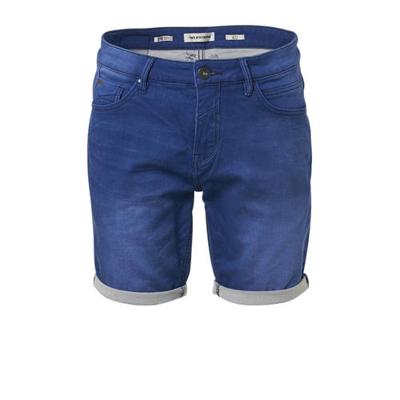 No Excess regular fit jog denim short electric blue