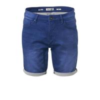 No Excess regular fit jog denim short electric blue