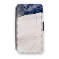 Stone White: iPhone X Flip Hoesje