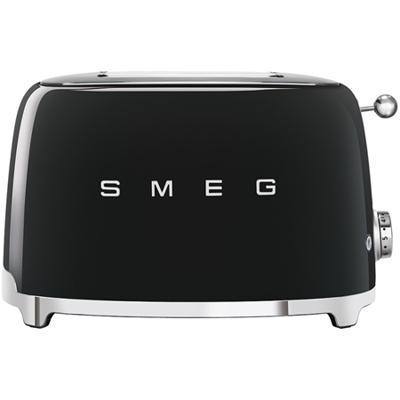 Smeg TSF01BLEU broodrooster 2 snede(n) 950 W Zwart