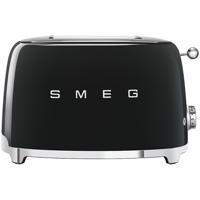 Smeg TSF01BLEU broodrooster 2 snede(n) 950 W Zwart