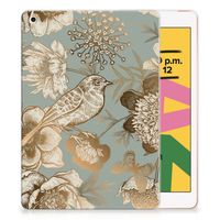 Siliconen Hoesje voor Apple iPad 10.2 | iPad 10.2 (2020) | 10.2 (2021) Vintage Bird Flowers - thumbnail