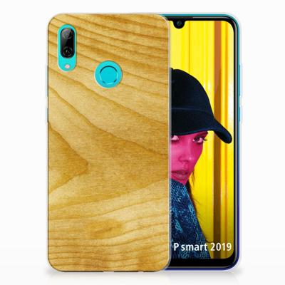 Huawei P Smart 2019 Bumper Hoesje Licht Hout Huawei P Smart 2019 Bumper Hoesje Licht Hout
