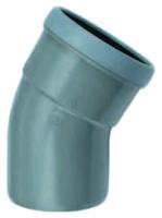 Wavin PVC Bocht 45° Manchet-Mof Spie 110mm - Duurzaam Waterafvoersysteem voor Tuin & Vijver