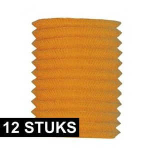 12x Treklampion oranje 20 cm hoog   -