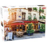 Tactic Puzzel Around the World: Cafe in Paris puzzel 1000 stukjes - thumbnail