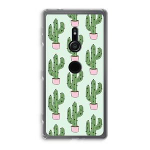 Cactus Lover: Sony Xperia XZ2 Transparant Hoesje