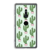 Cactus Lover: Sony Xperia XZ2 Transparant Hoesje