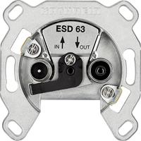 Kathrein ESD 63 Antennendose TV, UKW concealed installation Durchgangsdose