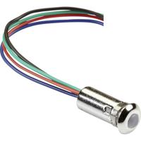 Mentor 2660.8503 LED-signaallamp RGB Lens 5 mm 2 V, 3.5 V, 3.5 V 20 mA, 20 mA, 20 mA