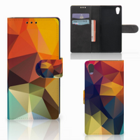 Sony Xperia XA1 Book Case Polygon Color - thumbnail