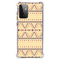 Samsung Galaxy A72 4G/5G Doorzichtige Silicone Hoesje Aztec Yellow