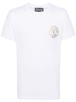 Versace Jeans Couture t-shirt en coton à logo floqué - Blanc - thumbnail